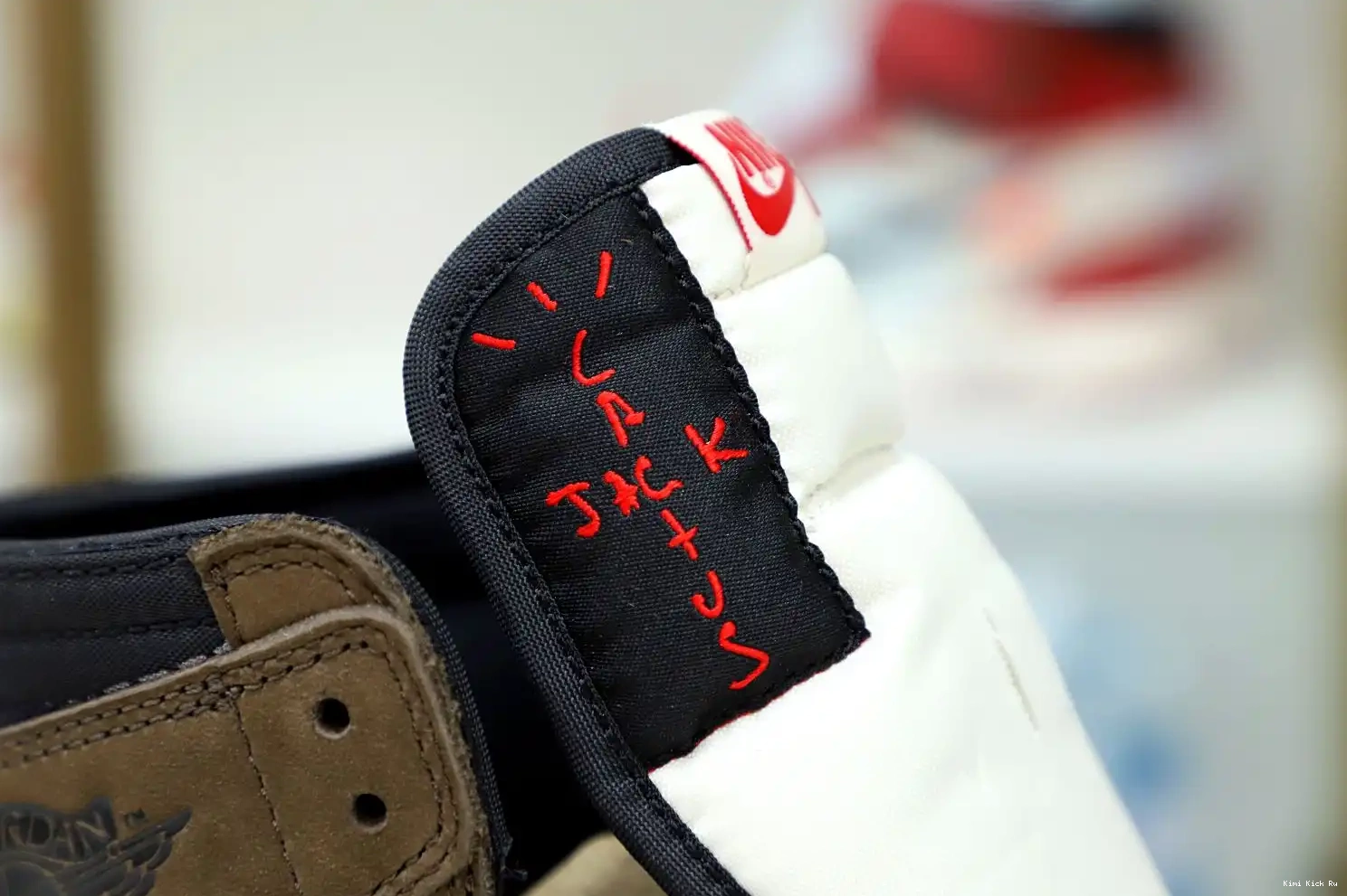 HIGH AIR SCOTT 1 RETRO 'MOCHA' Kimikick JORDAN OG TRAVIS X 0701